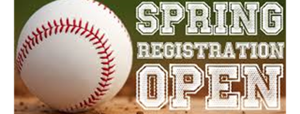 2023 Spring Baseball, Softball & TeeBall Registrations!